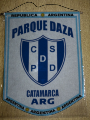 BANDERIN PARQUE DAZA CATAMARCA