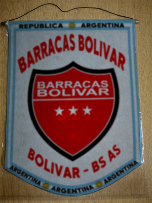 BANDERIN BARRACAS BOLIVAR