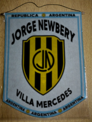BANDERIN JORGE NEWBERY VILLA MERCEDES