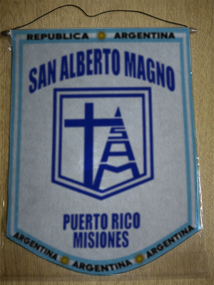 BANDERIN SAN ALBERTO MAGNO-PUERTO RICO