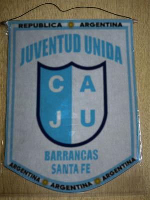 BANDERIN JUVENTUD UNIDA BARRANCAS SANTA FE