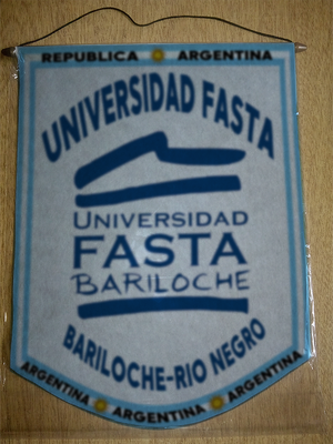 BANDERIN UNIVERSIDAD FASTA BARILOCHE