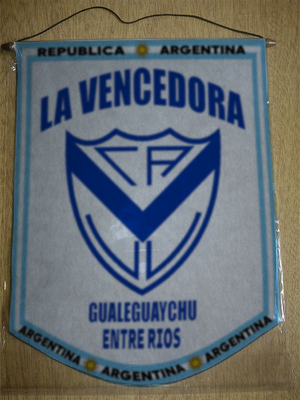 BANDERIN CLUB LA VENCEDORA GUALEGUAYCHU