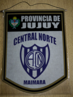 BANDERIN 40CM DORADO CENTRAL NORTE MAIMARA JUJUY
