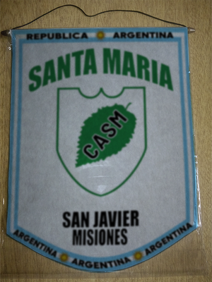 BANDERIN CLUB SANTA MARIA SAN JAVIER