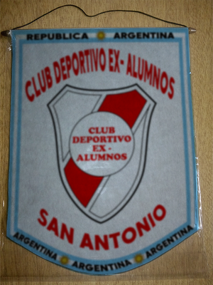 BANDERIN EX ALUMNOS SAN ANTONIO