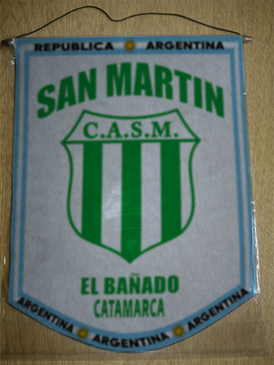 BANDERIN SAN MARTIN EL BAÑADO