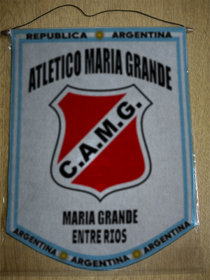 BANDERIN ATLETICO MARIA GRANDE ENTRE RIOS