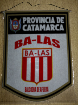 BANDERIN 40 CM DORADO BA-LAS BALCOZNA AFUERA