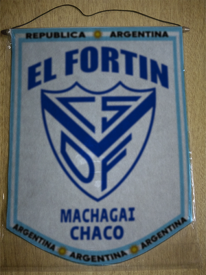 BANDERIN EL FORTIN MACHAGAI CHACO
