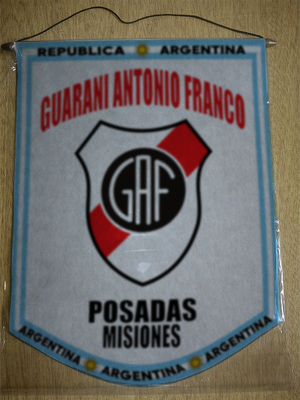 BANDERIN GUARANI ANTONIO FRANCO