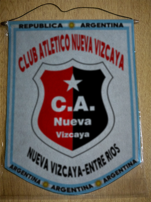 BANDERIN CLUB NUEVA VIZCAYA ENTRE RIOS