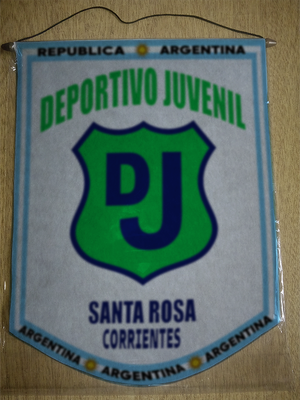 BANDERIN DEPORTIVO JUVENIL SANTA ROSA