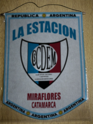 BANDERIN LA ESTACION MIRAFLORES