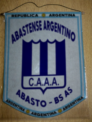 BANDERIN ABASTENSE ARGENTINO