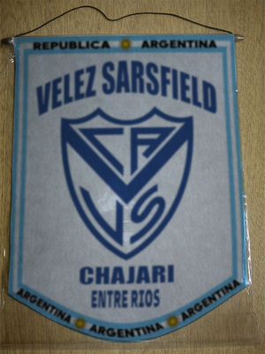 BANDERIN VELEZ SARSFIELD CHAJARI ENTRE RIOS
