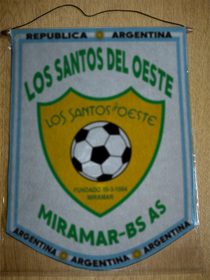 BANDERIN LOS SANTOS DEL OESTE MIRAMAR