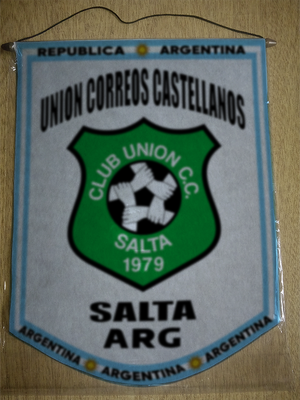 BANDERIN UNION CORREOS CASTELLANOS SALTA