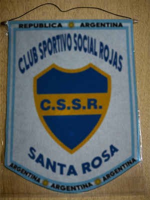 BANDERIN SPORTIVO SOCIAL ROJAS SANTA ROSA