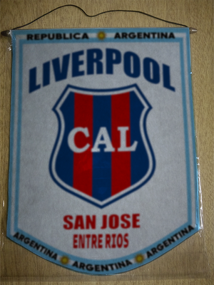 BANDERIN LIVERPOOL SAN JOSE ENTRE RIOS