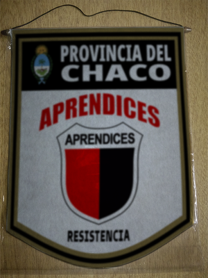 BANDERIN 40CM DORADO UNION DEPORTIVA APRENDICES CHACO