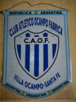 BANDERIN CLUB OCAMPO FABRICA SANTA FE