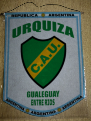 BANDERIN URQUIZA GUALEGUAY ENTRE RIOS