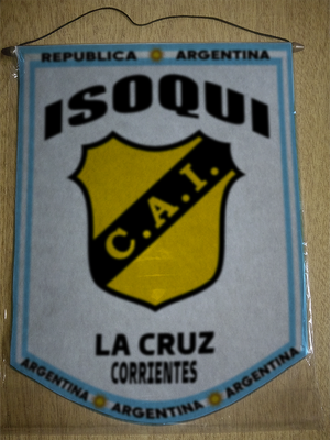 BANDERIN CLUB ATLETICO ISOQUI LA CRUZ