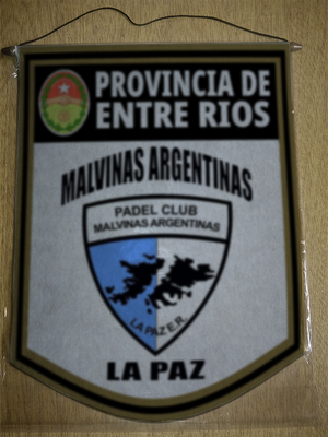 BANDERIN MALVINAS ARGENTINAS ENTRE RIOS