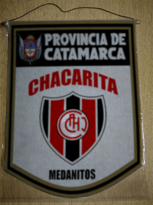 BANDERIN 40 CM DORADO CHACARITA MEDANITOS
