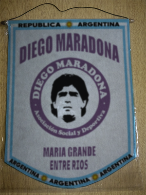 BANDERIN DIEGO MARADONA ENTRE RIOS