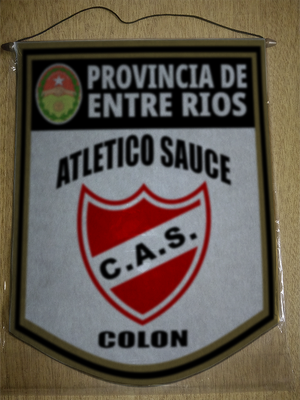 BANDERIN ATLETICO SAUCE COLON ENTRE RIOS