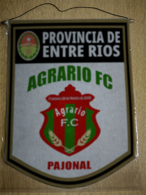 BANDERIN AGRARIO FC PAJONAL ENTRE RIOS
