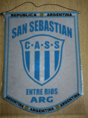 BANDERIN SAN SEBASTIAN ENTRE RIOS