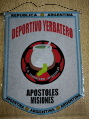 BANDERIN DEPORTIVO YERBATERO APOSTOLES