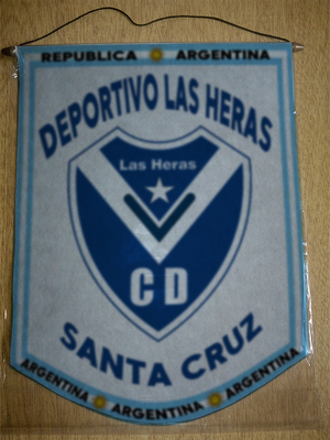 BANDERIN DEPORTIVO LAS HERAS SANTA CRUZ