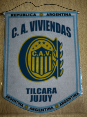 BANDERIN CLUB VIVIENDAS TILCARA JUJUY
