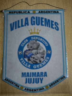 BANDERIN VILLA GUEMES MAIMARA JUJUY