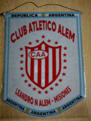 BANDERIN CLUB ATLETICO ALEM MISIONES