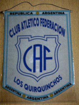 BANDERIN FEDERACION LOS QUIRQUINCHOS