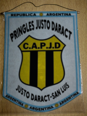 BANDERIN PRINGLES JUSTO DARACT SAN LUIS