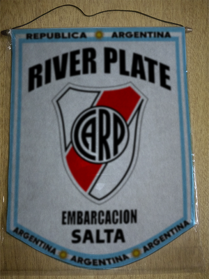 BANDERIN RIVER PLATE EMBARCACION SALTA