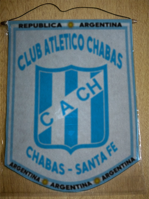 BANDERIN CLUB ATLETICO CHABAS SANTA FE