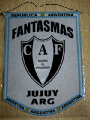 BANDERIN CLUB FANTASMAS PERICO JUJUY