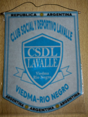 BANDERIN CLUB LAVALLE VIEDMA RIO NEGRO