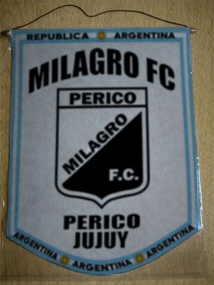 BANDERIN MILAGRO FC PERICO JUJUY