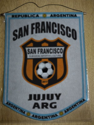 BANDERIN CLUB SAN FRANCISCO JUJUY