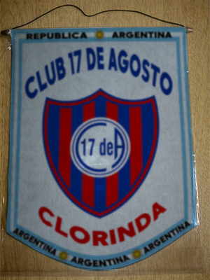 BANDERIN CLUB 17 DE AGOSTO (CLORINDA)