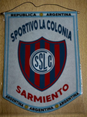 BANDERIN SPORTIVO LA COLONIA SARMIENTO