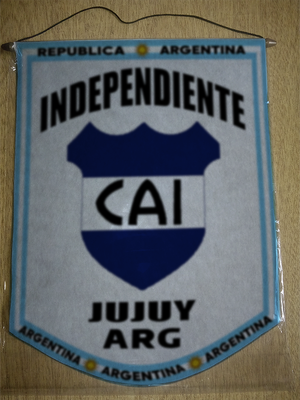 BANDERIN CLUB ATLETICO INDEPENDIENTE JUJUY